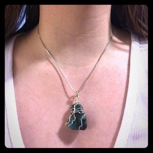 Jade-Style Necklace